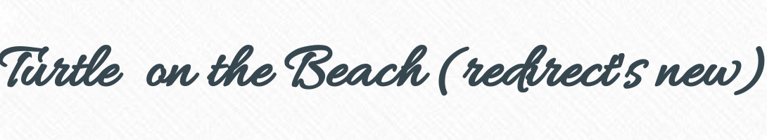 Turtle on the Beach (redirect's new) Logo
